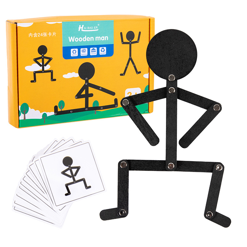 Kids Educational Box - Diy quebra-cabeça brinquedos placas jogo educativo
