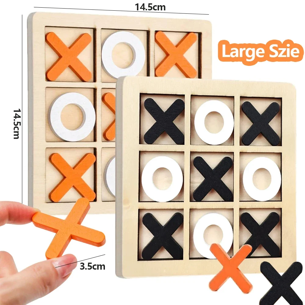 Kids Educational Game 3 - Jogo de madeira xo tic tac