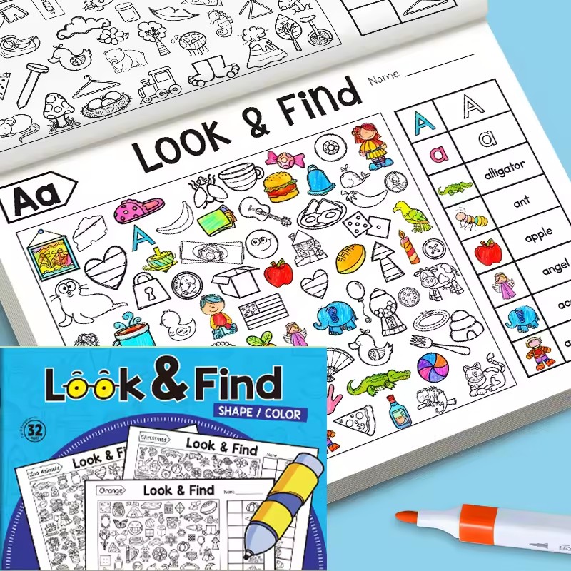 English Kids Education - Veja e encontrar livro para colorir