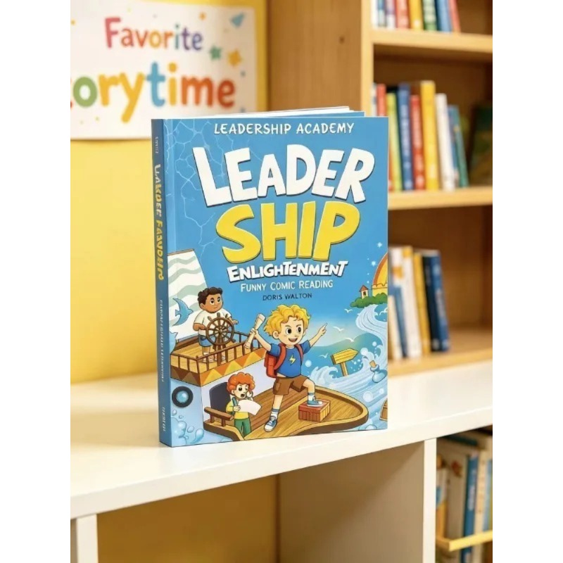 Kids Education Academy - Livro de Quadrinhos sobre Liderança e
