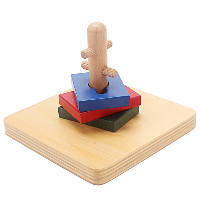 Kids Educational Box - Infantil montessori brinquedo de madeira torção