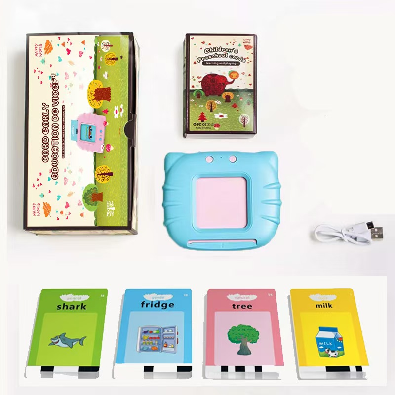 Kids Educational Reader - Leitor de Cartões Flash Interativo para