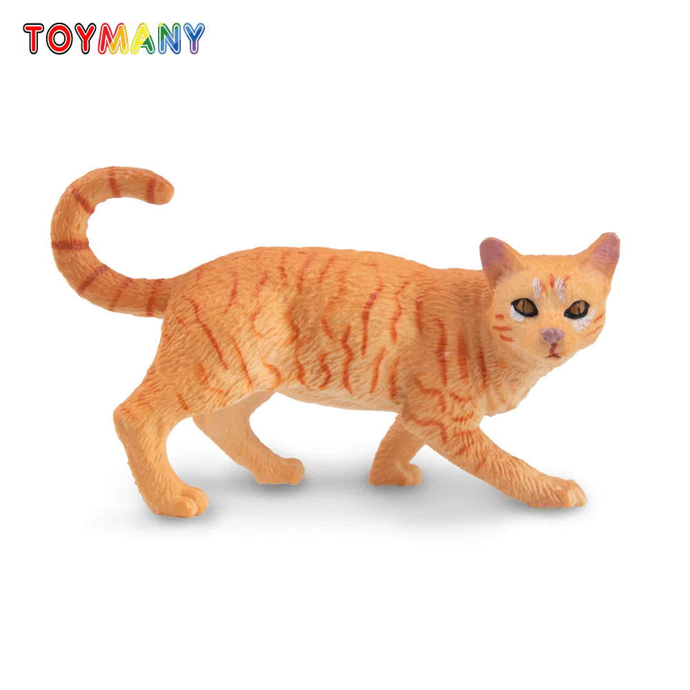 Kids Education Yes - Toymany simulação estriando laranja gato malhado