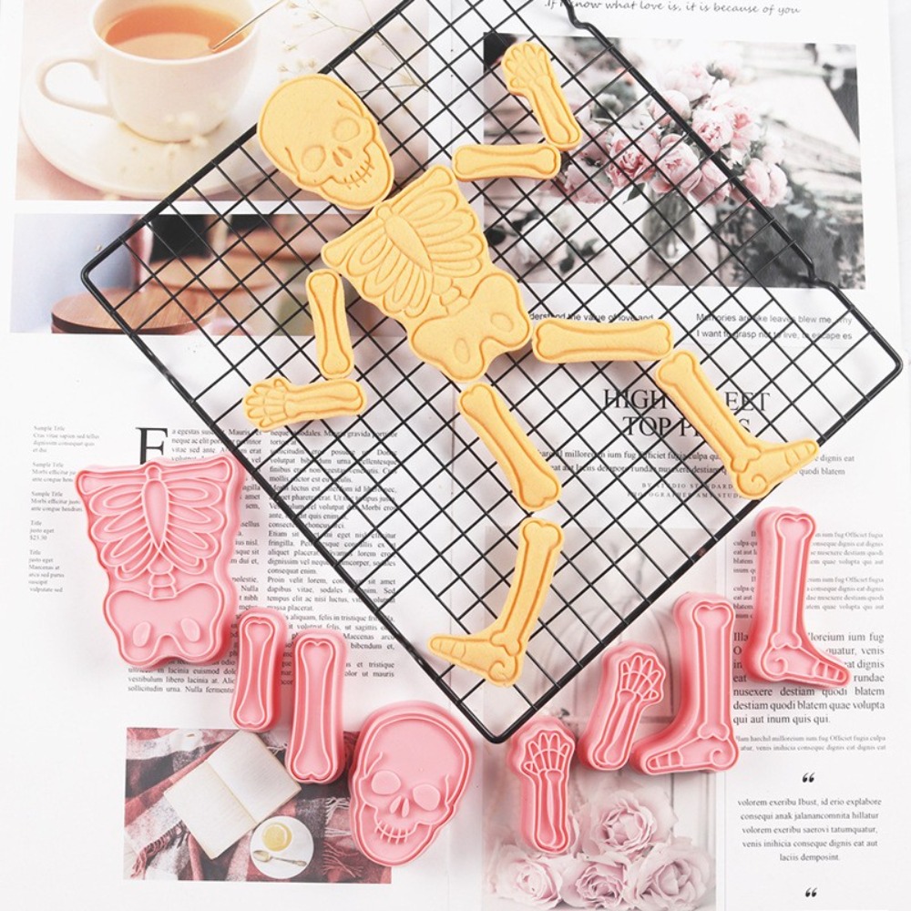 Human Body Puzzle - Molde de Biscoito de Fondant de