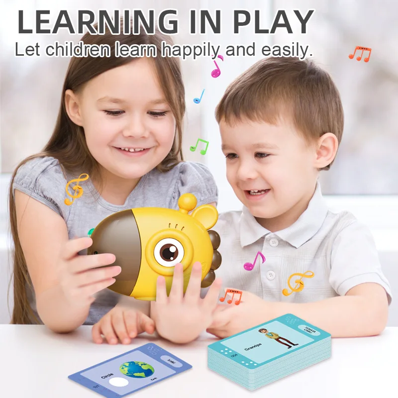 Girafa leitor de cartão flash  - Kids Educational Reader avaliação e preço