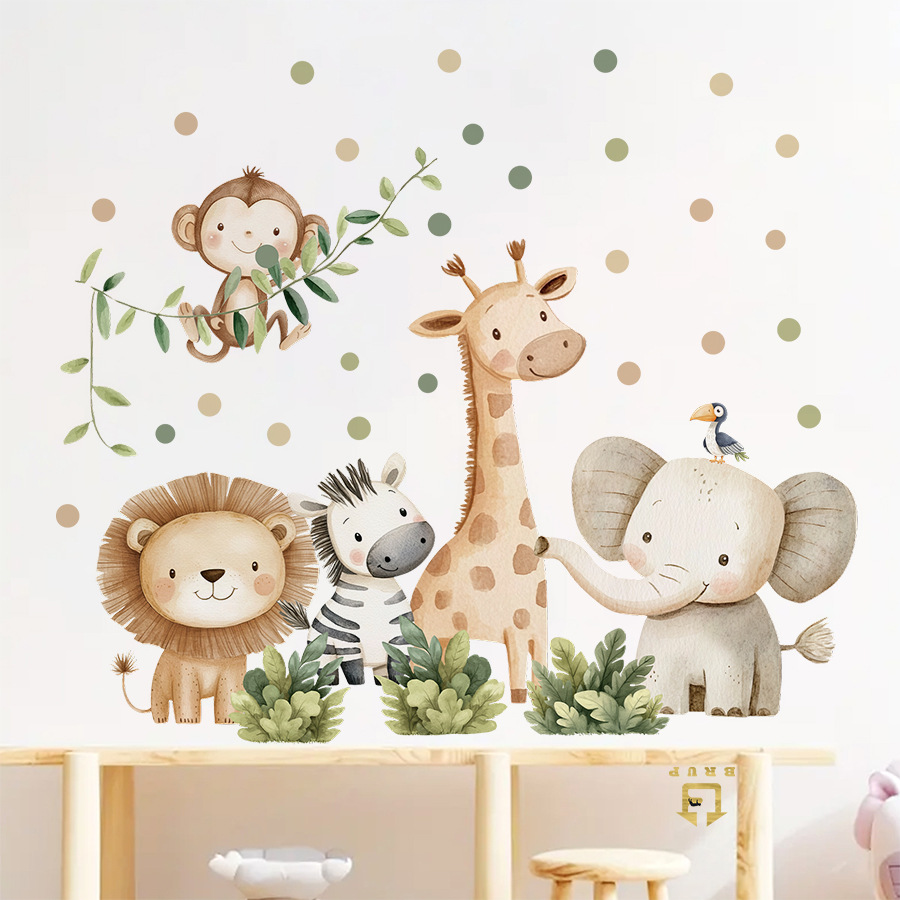 Boho floresta animais adesivos - Kids Education Quotes avaliação e preço