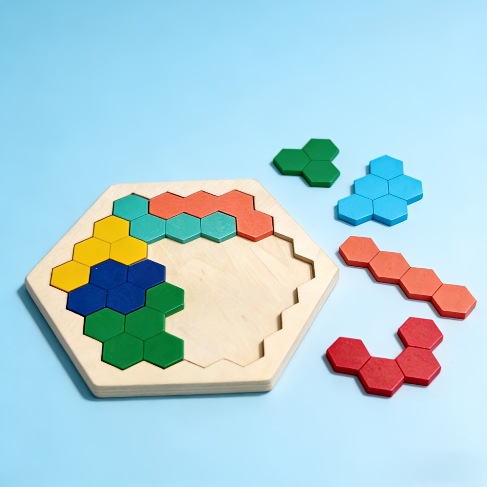 Quebra-Cabeça Hexagonal de Mad - Kids Educational Game 3 avaliação e preço