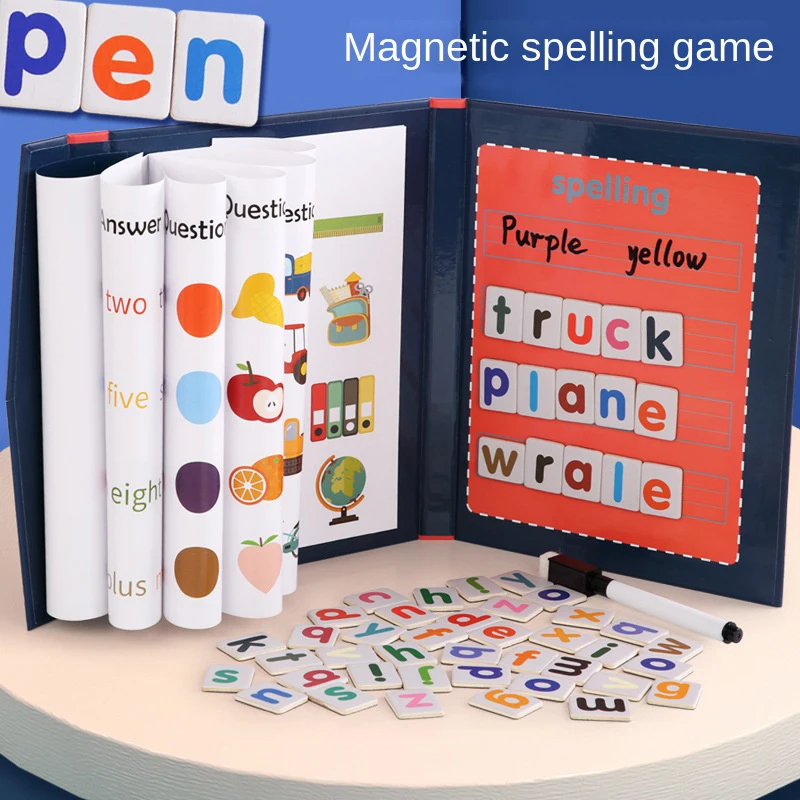 Quebra-Cabeças Magnéticos de A - Kids Educational Games Learn English avaliação e preço