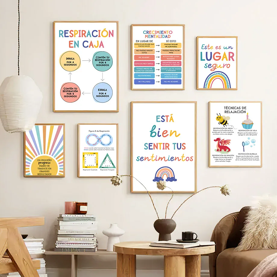 Educação espanhola lema arco-í - Kids Education Yes avaliação e preço