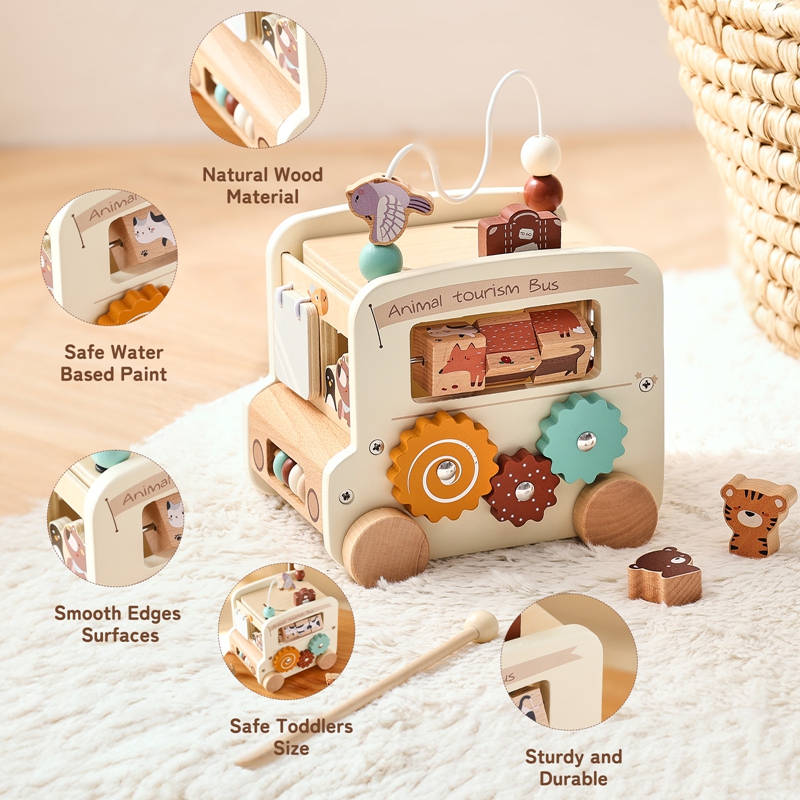 Brinquedos de Madeira Montesso - Kids Educational Box avaliação e preço