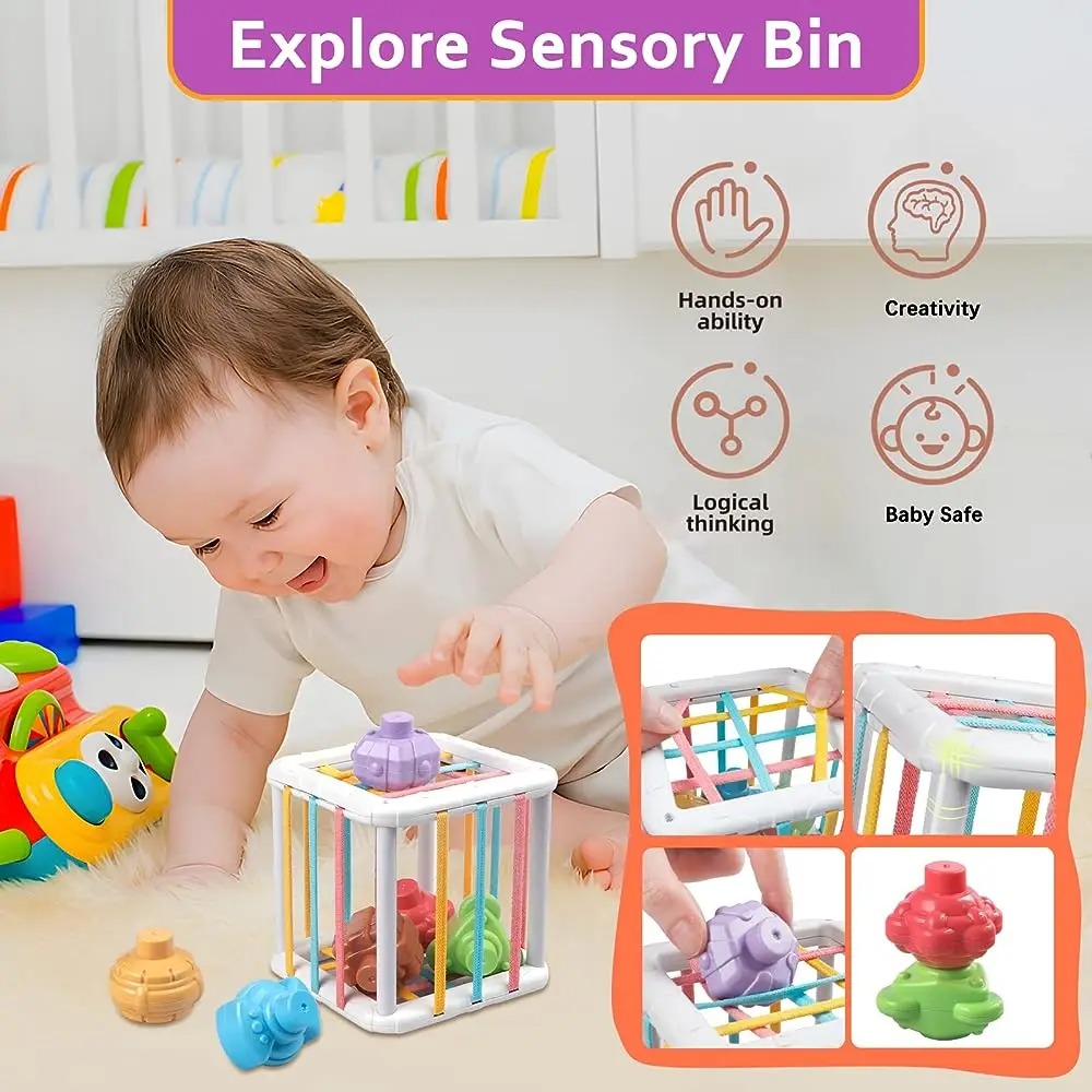 Cubo de Classificação de Forma - Kids Home Education avaliação e preço