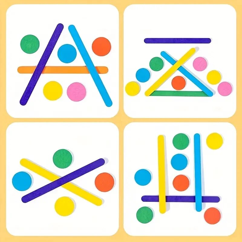 Crianças arco-íris vara pensan - Kids Educational Box avaliação e preço