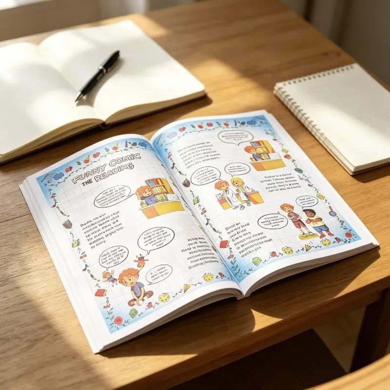 Livro de Quadrinhos sobre Lide - Kids Education Academy avaliação e preço