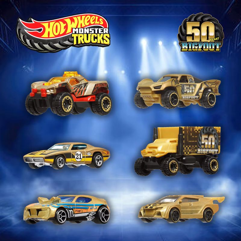 Hot Wheels Monster Truck Conju - Hot Wheels Car Monster Trucks avaliação e preço