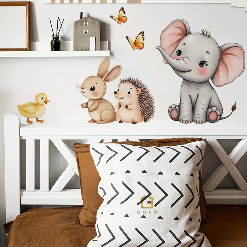 Adesivo de parede de animal de - Kids Education Quotes avaliação e preço