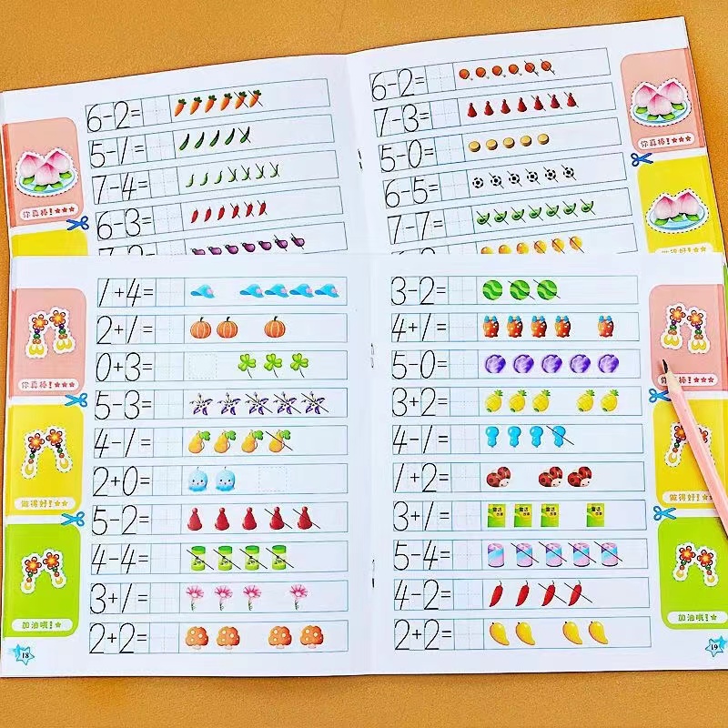 Livros de exercícios aritmétic - Kids Education Questions avaliação e preço