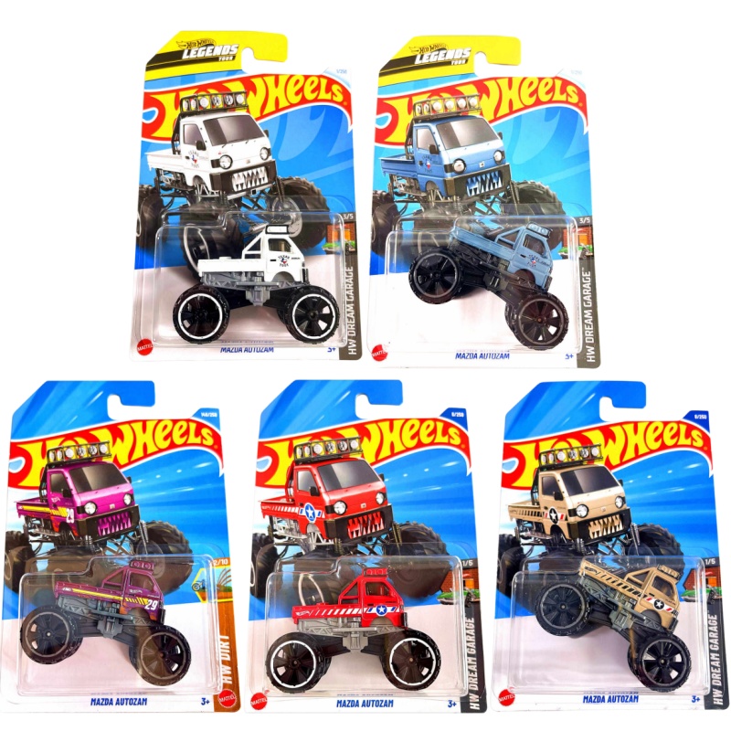 Hot Wheels Mazda Autozam Camin - Hot Wheels Car Monster Trucks avaliação e preço